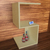 Mesa De Cabeceira Em S Em Mdf Natural (75217) - loja online