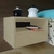 Mesa De Cabeceira Suspensa 1 Gaveta Em Mdf Natural (74265) - Utilidades Shopping