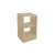 Mesa De Cabeceira Sem Gaveta Em Mdf Natural (74565) - comprar online