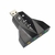 Adaptador Knup Para Placa De Som USB 2.0 Alta Qualidade HB-T65 (ADAPHBT65)