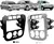 MOLDURA PARATI / SAVEIRO GOL G4 2DIN PRATA - 3204 (7908262103329)