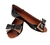 Imagem do Peep Toe Preto Verniz Laço Sapatos Feminino (PEEPPRETVERLAC)