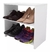 Sapateira Mdf Basic Branca Multiuso Organizador Hall Sala (sap02) - Utilidades Shopping