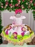 Vestido Temáticos Kids Masha e o Urso Rosa Bebê (VESTJVLTMTKDSMSHEOURSBB) na internet