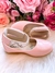 Sapatilha Flor di Mila Rosa Bebê "Perolas" Luxo (SPTFLDMILRSBBPRLSLX) - Utilidades Shopping