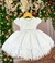 Vestido Menina Bonita Bebe Branco Pérolas (VESTMNNBNTBRNCPRL) - comprar online