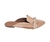 Mule Nude Laço Feminino Bico Fino Linha Gold (MULNUDNO) - comprar online