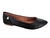 Sapatilha Preta Fosca Bico Fino Feminino (SAPPRETFOSMAC)