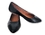 Sapatilha Preta Fosca Bico Fino Feminino (SAPPRETFOSMAC) - comprar online
