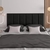 Cabeceira 1,40cm casal Estofada WA Quarto Preto Decoração (WA140P) - loja online