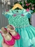 Vestido Princesa Belli Bia Jardim Encantado Verde Claro (VESTPRINCBLLJRDENCTVRDTFF) - comprar online