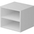 Mesa Cabeceira Lateral de cama Suspensa Quarto Ecos Branco (ecos01)