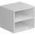 Mesa Cabeceira Lateral de cama Suspensa Quarto Ecos Branco (ecos01) na internet