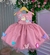 Vestido Princesa Belli Anabel Jardim Encantado Rose (VESTPRINCESABLLJRDMENCTADROSE)