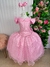 Vestido Marie Bolinhas Rosa (VESTMRIEBLNHSROSA)