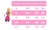 Vestido infantil Barbie Rosa Babados Glitter Brilho luxo (4229BB) - comprar online