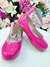 Sapatinho Pink Verniz de Tornozeleira com Pérolas e Strass (2137PK) na internet