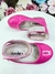 Sapatinho Pink Verniz de Tornozeleira com Pérolas e Strass (2137PK) - comprar online