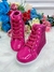 Coturno Infantil Barbie Pink Verniz Com Glitter e Cadarço (6003PP) na internet