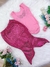 Fantasia Infantil Sereia Rosa Chiclete e Escamas Pink (8018PS)