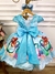 Vestido Infantil Princesa Ariel Sereia Peito Escamas Filme (3277AZ) na internet