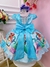 Vestido Infantil Princesa Ariel Sereia Peito Escamas Filme (3277AZ) - comprar online