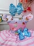 Vestido Infantil Rosa Mundo dos Doces Confeitaria C/ Broche (0890RS)