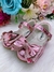 Sapatinho Rose Metalizado C/ Lacinho Glitter Super Luxo (10115RR) na internet