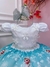 Vestido Infantil Frozen Princesa Aplique Gelo Festas (1080) - Utilidades Shopping