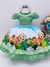 Vestido Infantil Cocomelon Verde Cinto de Pérolas C/ Tiara (1024VD) - Utilidades Shopping