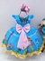 Vestido Infantil Baby Shark Azul Com Cinto de Pérolas (1150SK) na internet