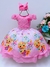 Vestido Infantil Ice Cream Rosa Chiclete (8017RC)