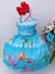 Vestido Infantil Azul Claro Praia Ondas Sol S/ Manga (2931AC) na internet