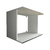 Suporte De Microondas Simples Em Mdf Branco (35300) - Utilidades Shopping