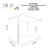 Suporte De Microondas Simples Em Mdf Branco (35300) - loja online