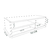 Rack Sala Suspenso Preto Em Mdf (31357) - comprar online