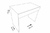 Mesa Office Com Gaveta Branca Em Mdf (66222) - comprar online