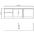 Nicho Triplo 90x30x20 Preto Em Mdf (91262) - comprar online