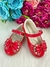 Sapatilha Flor Di MIla Baby Vermelho Lacinho Strass (SPTLFLRDMLBBVRMLLCSTRS) - comprar online