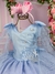 Vestido Princesa Belli Tematico Sereia - Ariel - Fundo do Mar (VESTFNTSERIA) - loja online