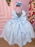 Imagem do Vestido Belle Fille Lacinho Azul Bebe (VESTBLLFLLFLCNAZL2)