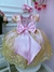 Vestido Infantil Rosa Renda Realeza e Aplique de Borboletas (2246RB) na internet