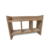 Nicho De Parede Para Banheiro Porta Toalha Em Mdf Natural (37420)