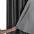 Cortina Blackout 50001preto PVC 2,20 m x 1,30 m - Preta 50001 na internet