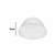 Tampa Bolha Cristal S/ Furo G800 Pc Com 50 Galvanotek (40602)