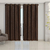 Cortina Blackout 50004tabaco Prata com Voil Xadrez 2,80 m x 2,30 m - Tabaco 50004 na internet