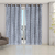 Cortina Blackout 50004cinza Prata com Voil Xadrez 2,80 m x 2,30 m - Cinza 50004 na internet