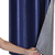 Cortina Blackout 50006marinho PVC com Tecido Voil 2,00 m x 1,40 m - Marinho 50006 - comprar online