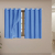 Cortina Blackout 50013azul PVC com Tecido Voil 2,80 m x 1,60 m - Azul 50013