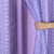 Cortina Blackout 50016lilas PVC com Tecido Voil Xadrez 2,80 m x 1,60 m - Lilas 50016 - comprar online